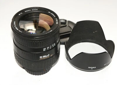 For Nikon : AF SIGMA 28-200mm 3.5-5.6D Aspherical IF  - Image 1 of 3