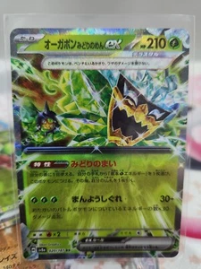 Pokemon TCG - JPN - Teal Mask Ogerpon ex 020/187 - Terastal Fest - RR - NM/M - Picture 1 of 2
