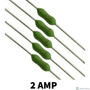 Paquete de 5 fusibles Littelfuse Pico 125V 2A AMP SOPLADO RÁPIDO AXIAL EE. UU. S/H - Imagen 1 de 2