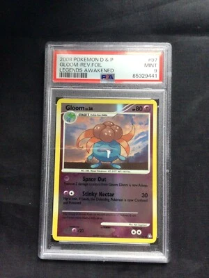 Pokemon Cards: Legends Awakened Reverse Holo: Gloom 97/146 PSA 9 - Image 1 of 4