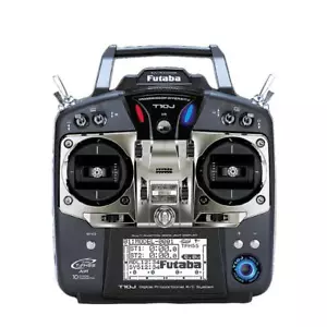 Futaba 10J 10ch-2.4GHz T-FHSS AIR Model T/R Set for aircraft 00008671-3 Mode 1 - Picture 1 of 7