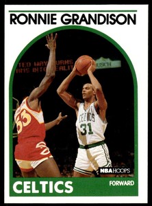 1989-90 Hoops Ronnie Grandison Rookie Boston Celtics #248