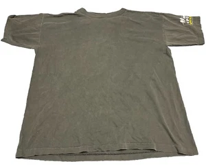 Vintage 1980s/1990s Blank Front Black Single Stitch T-Shirt Men's Size XL K7 - Picture 1 of 5