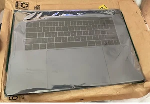 OEM ~ MACBOOK PRO 15"~ A1707 ~ TOP CASE TOUCHPAD KEYBOARD, Grey, 2016, 2017, - Photo 1/1