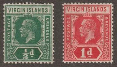 EDSROOM-17834 Virgin Islands 47-48 LH 1921 Complete WK4 CV$27.50 - Image 1 of 2