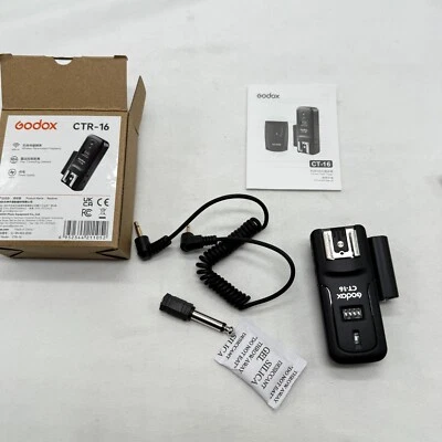 Godox CT-16 CTR-16 Wireless Flash Receiver for CT-16 Transmitter Canon Nikon - Image 1 of 4