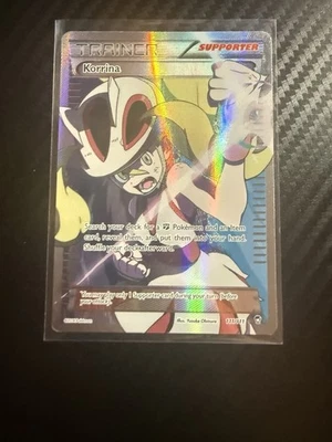 Korrina Full Art 111/111 – XY Furious Fists – Near Mint – Pokémon Card - Image 1 of 4