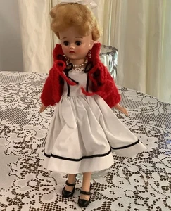 Vintage Vogue Jill Puppe gemarkt Sommerkleid schwarz Absätze blond Pferdeschwanz - Bild 1 von 13