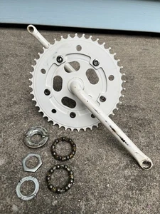 Piñón de manivela Schwinn Predator Freeform BB Yo! Pro SR 175mm Blanco Años 80 Blanco - Imagen 1 de 15