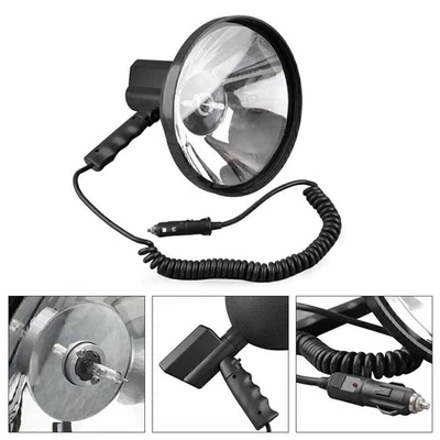 9" 55W Car HID Handheld Hunting Search Fishing Spot Light Spotlight Off Road - Image 1 of 4