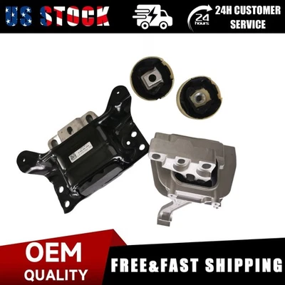 Engine Mounts & Trans. Mount Fit Volkswagen Golf For Jetta 2019-2021 L4-1.4L New Foto 1 de 4