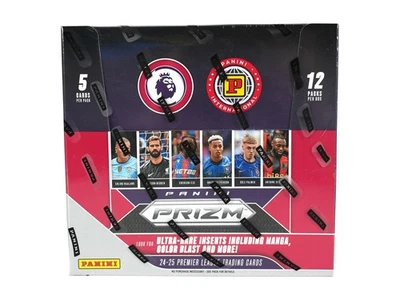 2024/25 PANINI PRIZM PREMIER LEAGUE EPL FÚTBOL INTERNACIONAL HOBBY BOX Foto 1 de 4