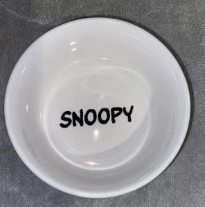 Peanuts Snoopy 5" Haustier Katze Hund Futter Wassernapf "Suppertime" - Bild 1 von 6