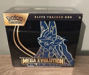 Pokémon TCG: Mega Evolution - Elite Trainer Box ETB - Lucario - Neu & Sealed 🔥 - Bild 1 von 2