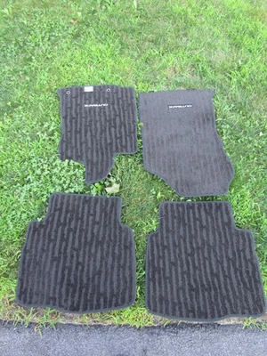 2020-2023 Subaru Outback WAGON Carpet Floor Mats 4 PC SET BLACK J501SAN000 OEM - Image 1 of 4