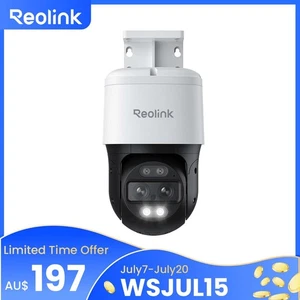 Reolink Trackmix PoE 4K PTZ Security Camera Dual Lens AI Detection Auto Tracks - Picture 1 of 12