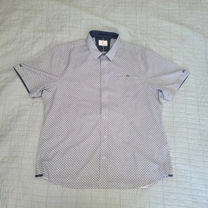 7 Diamonds Men's 4-way Stretch Short Sleeve Button Up Shirt Size XL - Picture 1 of 11