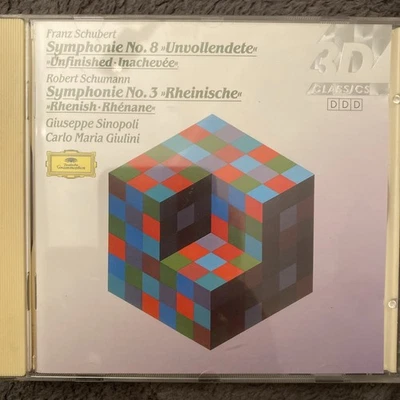 CD Schubert Symphonie No. 8 'Unvollendete' Schumann: Symphonie No. 3 - Bild 1 von 2