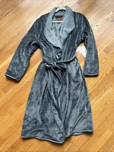 Koolaburra By Ugg Womens Super Plush Robe Lounger Blue Size Medium NEW - Picture 1 of 9
