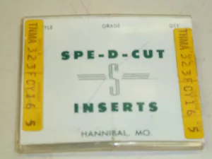 (9) SPE-D-CUT CARBIDE INSERTS TNMA-323F, GRADE: CY-16, NEW! - Picture 1 of 2