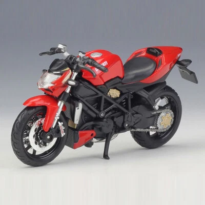 1:18 Ducati Streetfighter S Motorrad Modell Die Cast Spielzeug Sammlung Rot - Bild 1 von 4
