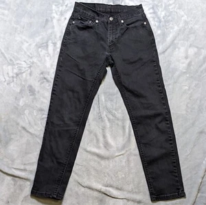 Levis Jeans Herren 28x29 Schwarz 531 Athletic Slim Mid Rise Dark Wash Stretch Denim - Bild 1 von 13