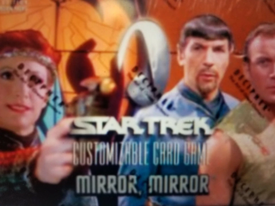 Star Trek CCG Espejo, Espejo SINGLES NIVEL SUPERIOR Selecciona tu tarjeta Foto 1 de 1