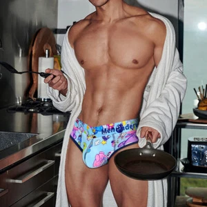PUMP Men cartoon printing Sexy Underwear Briefs Bikini Underpants Jockstrap - Picture 1 of 24