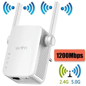 Répéteur Wifi 1200mbps Amplificateur Routeur Extensions Booster Signal Sans Fil - Photo 1/7