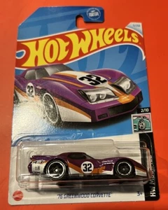 Hot Wheels 76 Greenwood Corvette Purple - Picture 1 of 6
