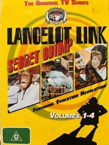 Lancelot Link Secret Chimp - Complete Series - 1 & 2 (1970, DVD, Rg0) NEW SEALED - Picture 1 of 4