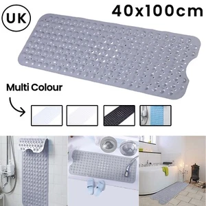 Extra Large Bath Mat Non Slip Bathtub Strong Suction Anti-Mold Rubber Shower Mat - Picture 1 of 20