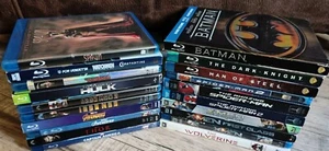 ⭐ 22 Movie Superhero Blu-ray LOT Avengers X-men Spider-Man Batman Superman + ⭐ - Foto 1 di 4