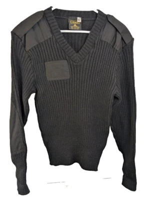 Citadel, Men's, Military, Ribbed Sweater, Black, size M - Image 1 of 4