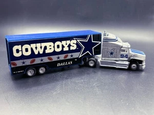 Dallas Cowboys Football Team 8” 1994 Diecast Tractor Low Bed Trailer Matchbox - Picture 1 of 3