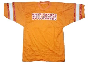Vintage 12 Tom Brady Tampa Bay Buccaneers NFL Football Jersey Mens Medium Orange - Picture 1 of 5