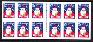 US Scott #2873a Never Folded Self- adhesive Booklet Pane - Picture 1 of 1