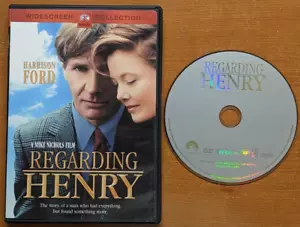 Regarding Henry (DVD, 2003, Widescreen) Harrison Ford Genuine + EXCELLENT - Imagen 1 de 2