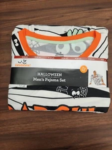 Way To Celebrate Mens Glow In The Dark Pajama Set Size 2X (50-42) NEW - Picture 1 of 5