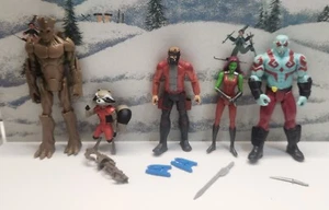5 2016 Hasbro Marvel Guardians Of The Galaxy Animated 5" Action Figures - Picture 1 of 1