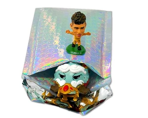 Sobres de burbujas holográficas 4X8, bolsas metálicas acolchadas de sobres de envío - Imagen 1 de 11