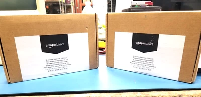 2X - 12 Pack - Amazon Basics D Cell 1.5V Alkaline Batteries NEW SEALED - Image 1 of 4