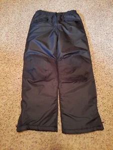 Girls 6x Black Snow Pants by Platinum - Picture 1 of 7