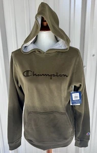 NWT Champion Classic Script Logo Youth Ombré Hunter Green Sz. XL Kids - Picture 1 of 6