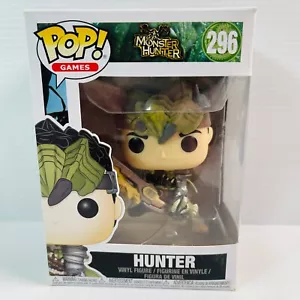 Funko POP! Games: Monster Hunter - HUNTER #296 Vaulted Figure - Picture 1 of 7