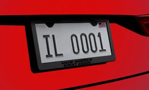 DARK MAGA - ELON MUSK IN BUTLER, PA - MAKE AMERICA GREAT AGAIN TRUMP PLATE FRAME - Picture 1 of 1