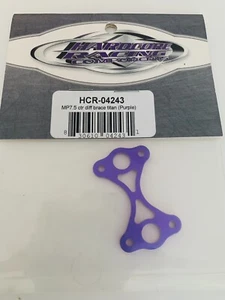 Hardcore Racing TITANIUM Center Diff Brace Purple KYOSHO Mp7.5 NEU 04243 - Bild 1 von 1