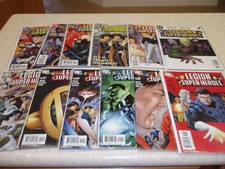 Legion of Super-Heroes issues 1,2,3,4,5,6,7,8,9,10,11,12.  (2005)