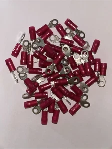 MS25036-102  22-16   #6 Stud Ring Term. Nylon Insulated Aviation Grade  50 pcs. - Bild 1 von 3