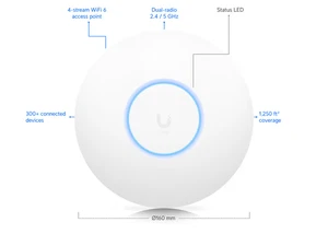 ACCESS POINT UBIQUITI UNIFI U6-LITE DUAL BAND (2.4GHz, 5GHz) POE - Wi-Fi - Zdjęcie 1 z 8